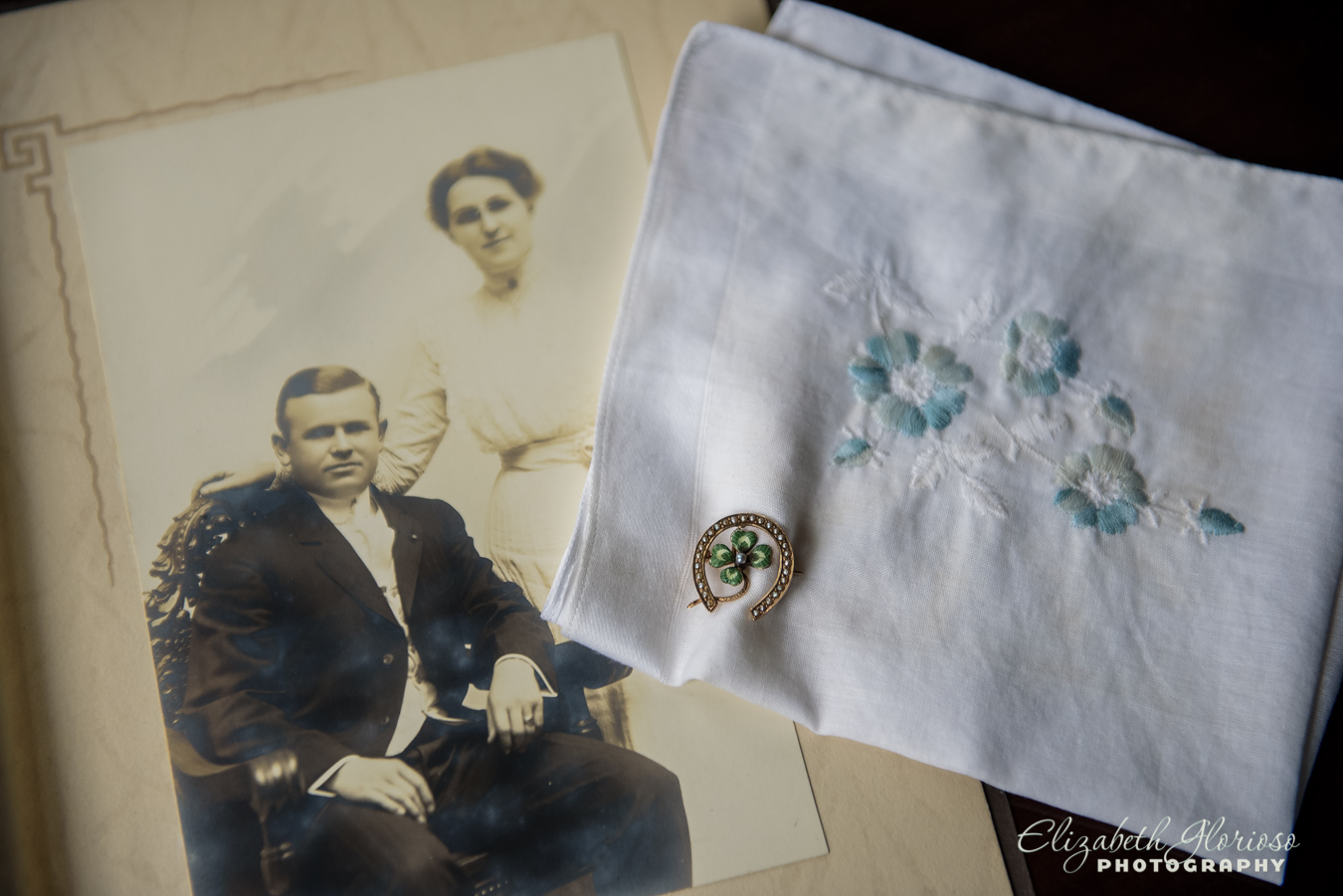 Wedding heirloom pin Cleveland Ohio